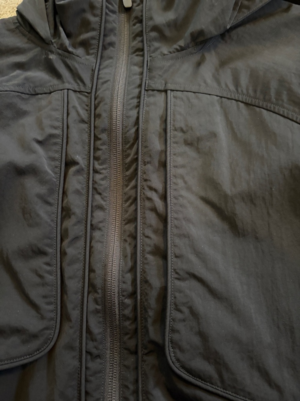 lululemon athletica Black Hooded Utility Jacket - Picture 6 of 7